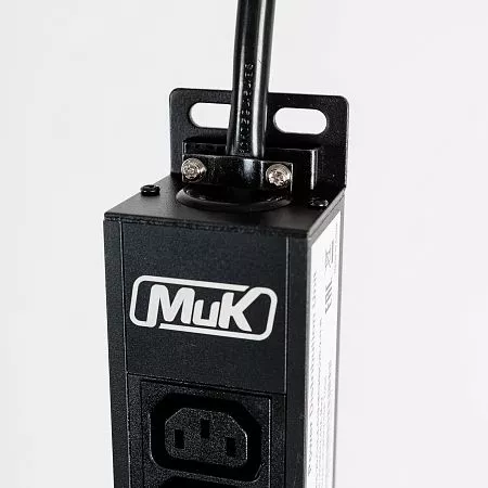 Блок розеток вертикальный базовый MIK-2G-0U-16A-400-36-C13-6-C19-IEC309-16-3-N-B