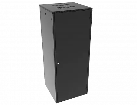 Шкаф телекоммуникационный напольный МИКсистем 19" серия ECO-L 48U 800*800 дверь металл черный