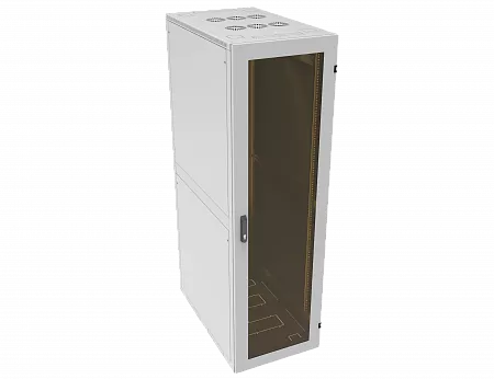 Шкаф телекоммуникационный напольный МИКсистем серия ECO+ 19" 36U 600*1000 дверь стекло серый